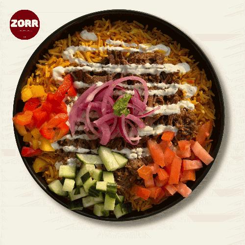 Saffron Brisket Bowl